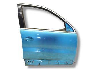 дверь передняя правая Volkswagen Tiguan 1 поколение 2008, 2.0 л., TDi, CBAB, дизель, 6МКПП, catalina blue / ld5n, внедорожник 5 дв., полный привод, правый руль, 5N0831056B