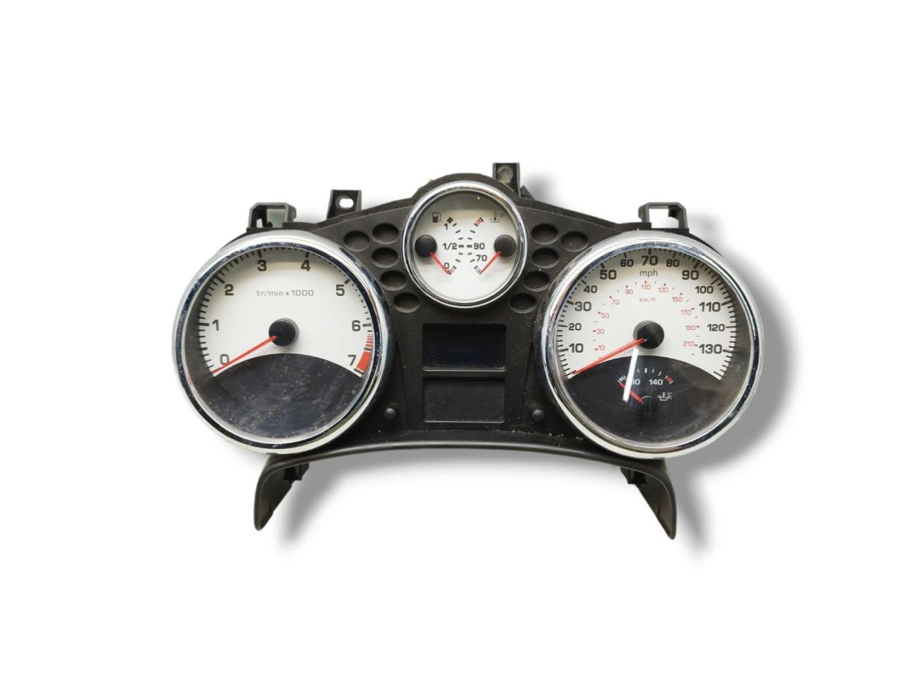 щиток приборов (приборная панель) Peugeot 207 1 поколение 2007, 1.4 л., i, 8FS (EP3), бензин, 5МКПП, gris fer / ezw, хетчбэк 3 дв., передний привод, правый руль, 9662904280, A2C53190335 - фото №1