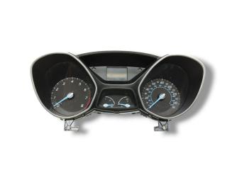 щиток приборов (приборная панель) Ford Focus 3 поколение 2012, 1.6 л., i, IQDB, бензин, 5МКПП, frozen white / 5b, хетчбэк 5 дв., передний привод, правый руль, BM5T10849BU