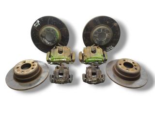 комплект тормозов BMW X5 E53 [рестайлинг] 2005, 3.0 л., D, M57N 306 D2, дизель, АКПП, estorilblau / 335, внедорожник 5 дв., полный привод, правый руль, 34216859678, 6859678