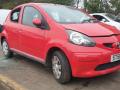 молдинг переднего бампера Toyota Aygo 1 поколение 2007, 1.0 л., VVT-i, 1KR-FE, бензин, 5МКПП, super red v / 3p0, хетчбэк 5 дв., передний привод, правый руль, 527120H010 - фото №3