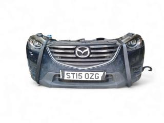 передняя часть (ноускат) в сборе Mazda CX-5 1 поколение [рестайлинг] KE 2015, 2.2 л., TD, SHY1, дизель, 6МКПП, deep crystal blue / 42m, внедорожник 5 дв., передний привод, правый руль