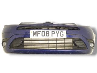 бампер передний Citroen C4 Grand Picasso 1 поколение 2008, 1.6 л., HDi, 9HZ (DV6TED4), дизель, робот, bleu oriental / kpu, минивэн, передний привод, правый руль, 9654196177