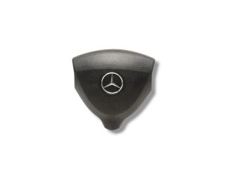 подушка безопасности водителя Mercedes-Benz A-Класс W169 2007, 2.0 л., CDi, OM 640.942, дизель, вариатор, polarsilber / 761, хетчбэк 5 дв., передний привод, правый руль, 1698600102