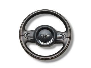 руль Mini Cooper 2 поколение [рестайлинг] R56 2011, 1.6 л., i, N16 B16 A, бензин, 6МКПП, chili red / 851, хетчбэк 3 дв., передний привод, правый руль, 32302752916, 32306791372