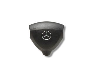 подушка безопасности водителя Mercedes-Benz A-Класс W169 2006, 1.5 л., i, M 266.920, бензин, 5МКПП, kosmosschwarz / 191, хетчбэк 5 дв., передний привод, правый руль, 1698600102