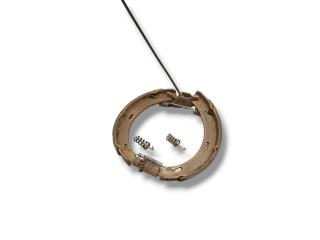 механизм стояночного тормоза (ручника) Mercedes-Benz A-Класс W169 2006, 1.5 л., i, M 266.920, бензин, 5МКПП, kosmosschwarz / 191, хетчбэк 5 дв., передний привод, правый руль, A1244200720