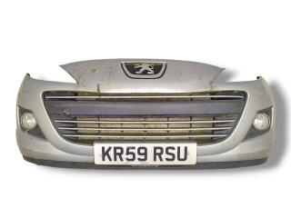 бампер передний Peugeot 207 1 поколение [рестайлинг] 2009, 1.6 л., HDi, 9HX (DV6ATED4), дизель, 5МКПП, gris aluminium / ezr, хетчбэк 5 дв., передний привод, правый руль, 9688071577