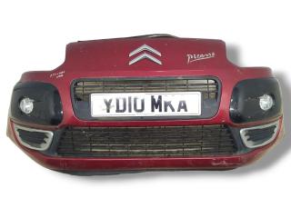 бампер передний Citroen C3 Picasso 1 поколение 2010, 1.6 л., i, 5FW (EP6), бензин, 5МКПП, rouge erythrée / kjc, минивэн, передний привод, правый руль, 7401RQ