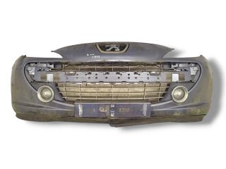 бампер передний Peugeot 207CC 1 поколение 2007, 1.6 л., HDi, 9HZ (DV6TED4), дизель, 5МКПП, gris thorium / kth, кабриолет, передний привод, правый руль, 9654356880