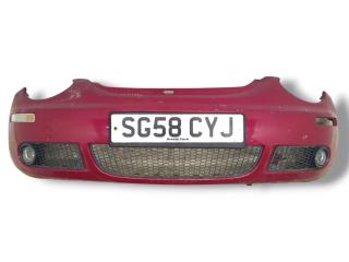 бампер передний Volkswagen Beetle 2 поколение [рестайлинг] 2008, 1.4 л., i, BCA, бензин, 5МКПП, salsared / la3h, хетчбэк 3 дв., передний привод, правый руль, 1C0807221P, 1C0807079A