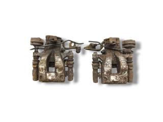 комплект тормозов Citroen C4 Picasso 1 поколение 2009, 1.6 л., i, 5FW (EP6), бензин, 5МКПП, gris fer / ezw, минивэн, передний привод, правый руль, 4401Q5, 4401Q4