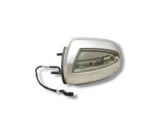 зеркало наружное левое Mercedes-Benz M-Класс W164 [рестайлинг] 2008, 3.0 л., CDi, OM 642.940, дизель, АКПП, iridiumsilber / 775, внедорожник 5 дв., полный привод, правый руль, A1648102993