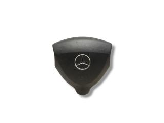 подушка безопасности водителя Mercedes-Benz A-Класс W169 [рестайлинг] W169 2009, 2.0 л., CDi, OM 640.942, дизель, 5МКПП, steppenbraun / 490, хетчбэк 5 дв., передний привод, правый руль, 1698600102
