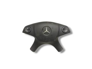 подушка безопасности водителя Mercedes-Benz C-Класс W204/S204 W204 2008, 1.8 л., Kompr, M 271.952, бензин, АКПП, cubanitsilber / 723, седан, задний привод, правый руль, 0008600804