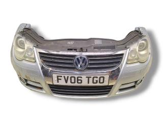 передняя часть (ноускат) в сборе Volkswagen Eos 1 поколение 2006, 2.0 л., FSI, BVY, бензин, 6МКПП, кабриолет, передний привод, правый руль