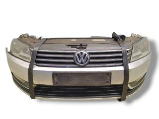 передняя часть (ноускат) в сборе Volkswagen Passat B7 2011, 2.0 л., TDi PD, CFFB, дизель, 6МКПП, reflex silver / la7w, седан, передний привод, правый руль