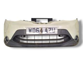 бампер передний Nissan Qashqai 2 поколение 2015, 1.2 л., Ti, HRA2DDT, бензин, 6МКПП, white / qab, внедорожник 5 дв., передний привод, правый руль, 62022-4EB0H