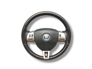 руль Jaguar XF X250 250 2009, 2.7 л., D, AJD, дизель, АКПП, liquid silver / mee, седан, задний привод, правый руль, C2P18911LEG, C2Z11767AMT