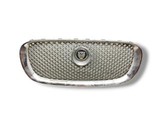 решетка радиатора Jaguar XF X250 250 2009, 2.7 л., D, AJD, дизель, АКПП, liquid silver / mee, седан, задний привод, правый руль, 8X238B271AA, 8X238A100AA