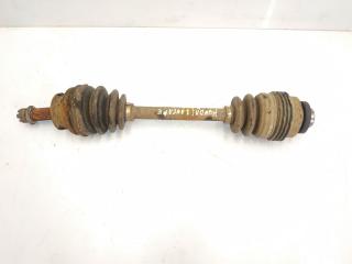 полуось передняя левая (приводной вал, ШРУС) Hyundai Santa Fe 1 поколение [рестайлинг] SM 2004, 2.0 л., CRDi, D4EA, дизель, 5МКПП, чёрный, внедорожник 5 дв., полный привод, правый руль, 49501-26411