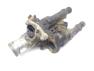 корпус термостата Opel Corsa C [рестайлинг] 2005, 1.2 л., i, Z 12 XEP, бензин, 5МКПП, зелёный, хетчбэк 5 дв., передний привод, правый руль, 24405922