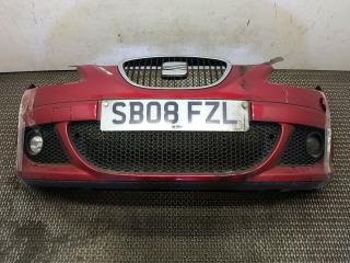 бампер передний SEAT Altea 1 поколение 2008, 1.9 л., TDi PD, BXE, дизель, 5МКПП, красный, минивэн, передний привод, правый руль, 5P0807217