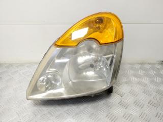фара левая Renault Modus 1 поколение 2004, 1.6 л., i, K4M 790, бензин, 5МКПП, красный, минивэн, передний привод, правый руль, 8200301837