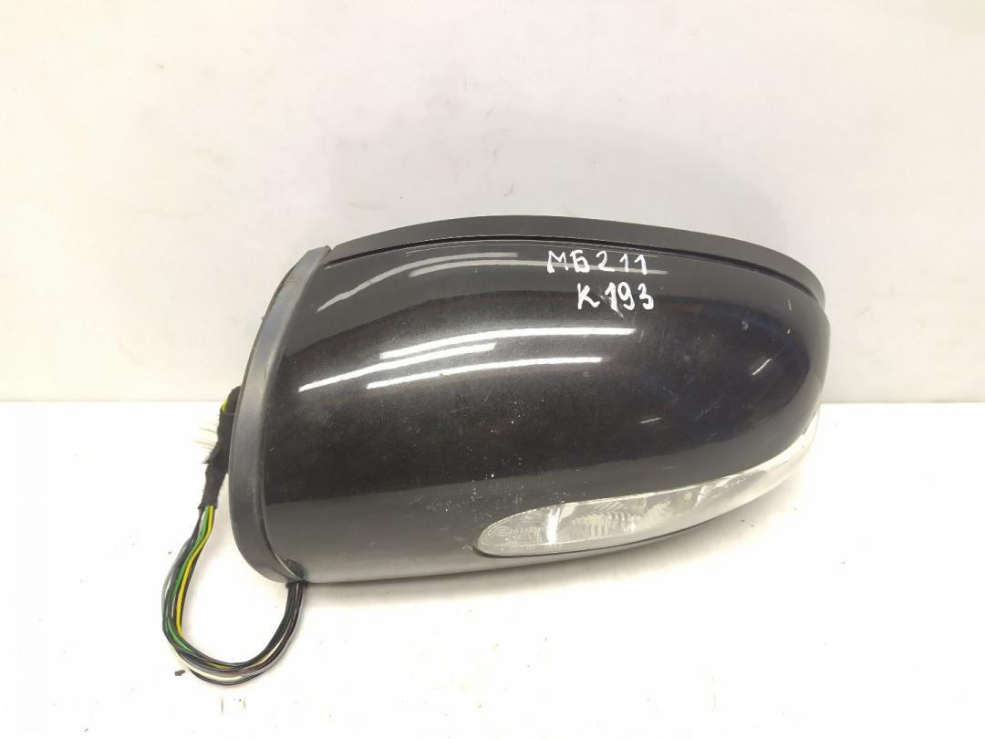 зеркало наружное левое Mercedes-Benz E-Класс W211/S211 S211 2003, 2.7 л., CDi, OM 647.961, дизель, АКПП, obsidianschwarz / 197, универсал, задний привод, правый руль, A2038105176 - фото №1