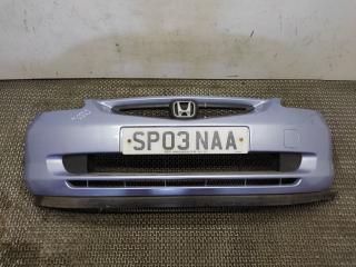 бампер передний Honda Jazz 1 поколение GD1 2003, 1.4 л., i, бензин, 5МКПП, ice blue / b506m, хетчбэк 5 дв., передний привод, правый руль, 71101-SAA-000ZA