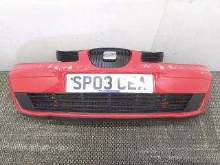 бампер передний SEAT Ibiza 3 поколение 2003, 1.2 л., i, AZQ, бензин, 5МКПП, rojo emocion / ls3h, хетчбэк 5 дв., передний привод, правый руль, 6L0807221