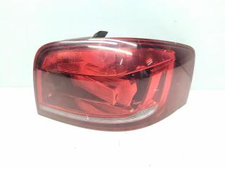 фонарь задний правый Audi A3 8P/8PA [2-й рестайлинг] 2008, 1.6 л., i, BSE, бензин, 5МКПП, lavagrau / lz7l, хетчбэк 3 дв., передний привод, правый руль, 8P3945096A