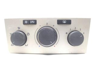 блок управления печки / климат-контроля Opel Zafira 2 поколение (B) [рестайлинг] 2008, 1.6 л., i, Z 16 XEP, бензин, 5МКПП, серебро, минивэн, передний привод, правый руль, 13269404