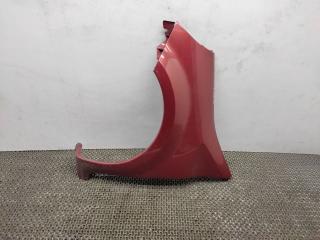 крыло переднее левое Renault Modus 1 поколение 2004, 1.6 л., i, K4M 790, бензин, 5МКПП, красный, минивэн, передний привод, правый руль, 631019020R