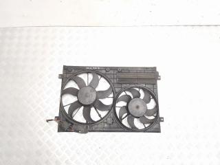 вентилятор радиатора Audi A3 8P/8PA [рестайлинг] 2006, 2.0 л., TDi PD, BKD, дизель, 6МКПП, серебро, хетчбэк 3 дв., передний привод, правый руль, 1K0121207A