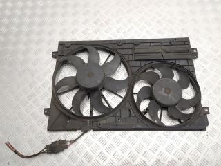 вентилятор радиатора Audi A3 8P 2003, 2.0 л., TDi PD, BKD, дизель, 6МКПП, синий, хетчбэк 3 дв., передний привод, правый руль, 1K0121207A