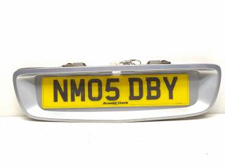 накладка под номер Nissan Primera P12 2005, 1.8 л., i, QG18DE, бензин, 5МКПП, серебро, хетчбэк 5 дв., передний привод, правый руль