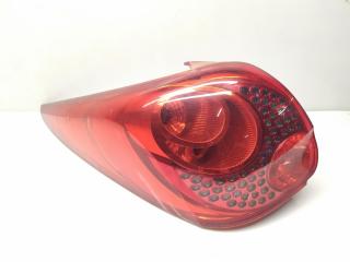 фонарь задний левый Peugeot 207 1 поколение 2008, 1.6 л., HDi, 9HX (DV6ATED4), дизель, 5МКПП, голубой, универсал, передний привод, правый руль, 9680158080