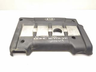 декоративная крышка двигателя Kia Cerato 1 поколение [рестайлинг] LD 2007, 1.6 л., i, G4ED, бензин, 5МКПП, ebony black / eb, хетчбэк 5 дв., передний привод, правый руль, 2924026710