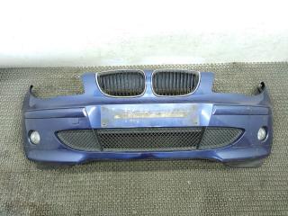 бампер передний BMW 1 серия E81/E82/E87/E88 2004, 1.6 л., i, N45 B16, бензин, 5МКПП, montegoblau / a51, хетчбэк 5 дв., задний привод, правый руль, 51117058441