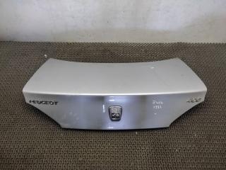 крышка багажника (дверь 3-5) Peugeot 406 Coupe 1 поколение [рестайлинг] 2002, 2.0 л., i, RFN (EW10J4), бензин, АКПП, серый, купе, передний привод, правый руль, 860670