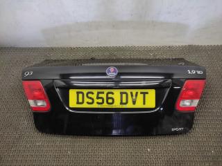 крышка багажника (дверь 3-5) Saab 9-3 2 поколение 2007, 1.9 л., TiD, Z19DTH, дизель, 6МКПП, schwarz / 2qu, седан, передний привод, правый руль