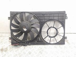 вентилятор радиатора Audi A3 8P/8PA [рестайлинг] 2006, 1.9 л., TDi PD, BXE, дизель, 5МКПП, голубой, хетчбэк 5 дв., передний привод, правый руль, 1K0121207T