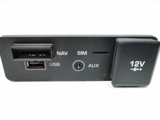 разъем AUX / USB Jaguar F-Pace 1 поколение 2018, 3.0 л., бензин, АКПП, внедорожник 5 дв., JX63-19C166-EA