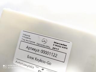 Блок управления бесключевым доступом Mercedes-Benz S-Класс W222/C217/A217 [рестайлинг] 2017, 4.0 л., бензин, АКПП, седан, задний привод, A2229005412