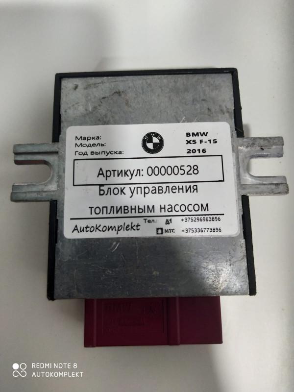блок управления топливным насосом BMW X6 F16 2018, 3.0 л., дизель, АКПП, внедорожник 5 дв., 16147411596 - фото №1