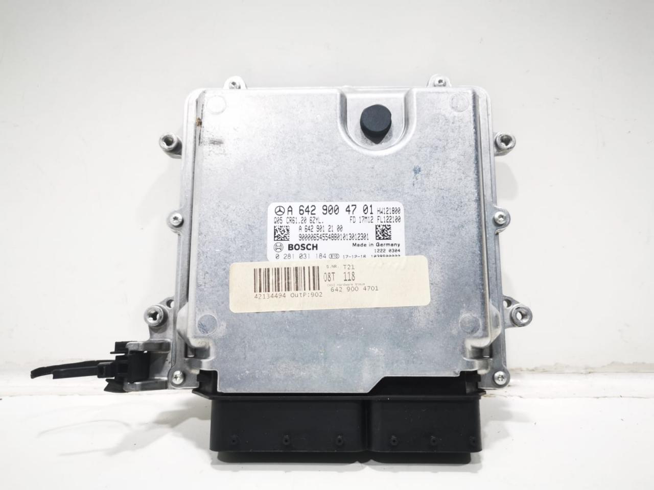 блок управления двигателем Mercedes-Benz GLS-Класс X166 2019, 3.0 л., дизель, АКПП, внедорожник 5 дв., A6429004701 - фото №1