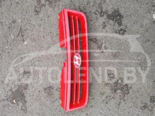 решетка радиатора Hyundai Pony X2 1993, 1.3 л., бензин, МКПП, хетчбэк 5 дв.
