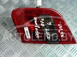 фонарь крышки багажника левый Mitsubishi Carisma 1 поколение [рестайлинг] 2001, 1.8 л., бензин, МКПП, хетчбэк 5 дв.