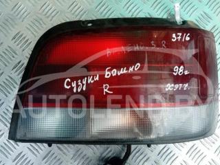 фонарь задний правый Suzuki Baleno 1 поколение 1998, 1.3 л., бензин, МКПП, хетчбэк 5 дв.
